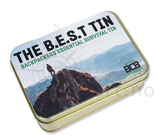 Backpacker Essentials Survival Tin (B.E.S.T)