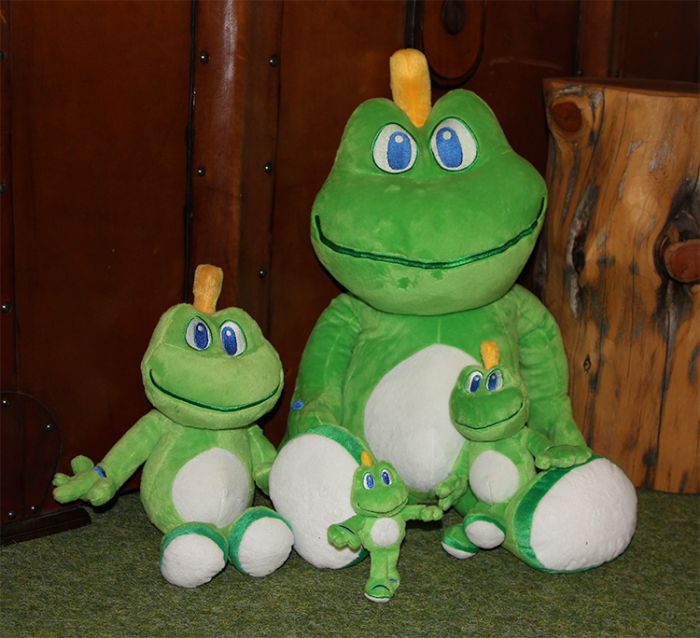 Micro Signal the Frog® Plush m/ nøkkelring