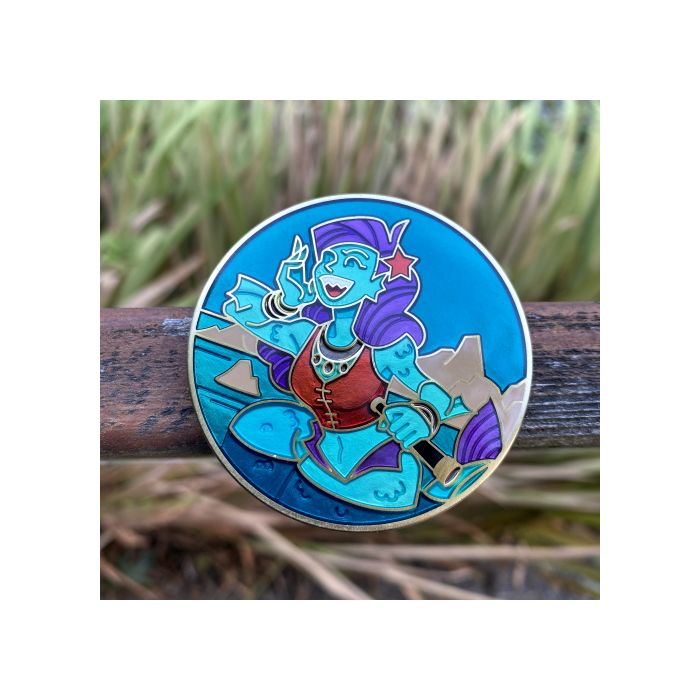 2020 Pirate Geocoin- Siren Song