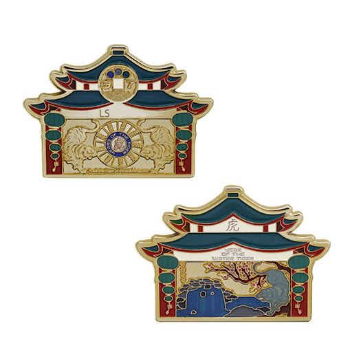 Year of the Water Tiger Geocoin