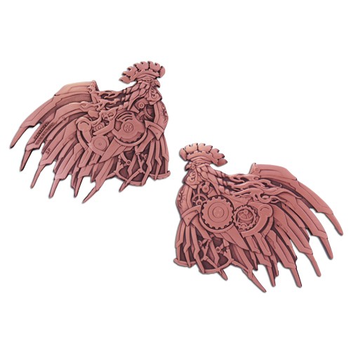 Steampunk Rooster Geocoin