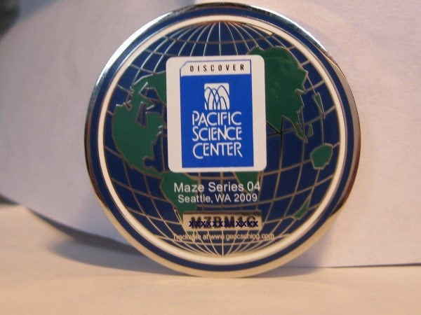 Pacific Science Center geocoin