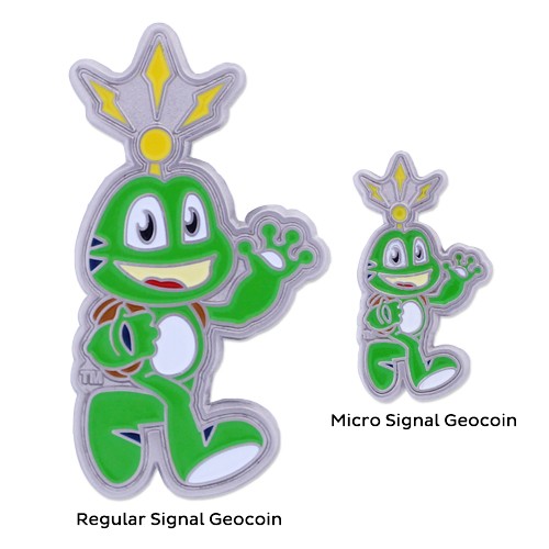 Signal the Frog® MICRO Geocoin