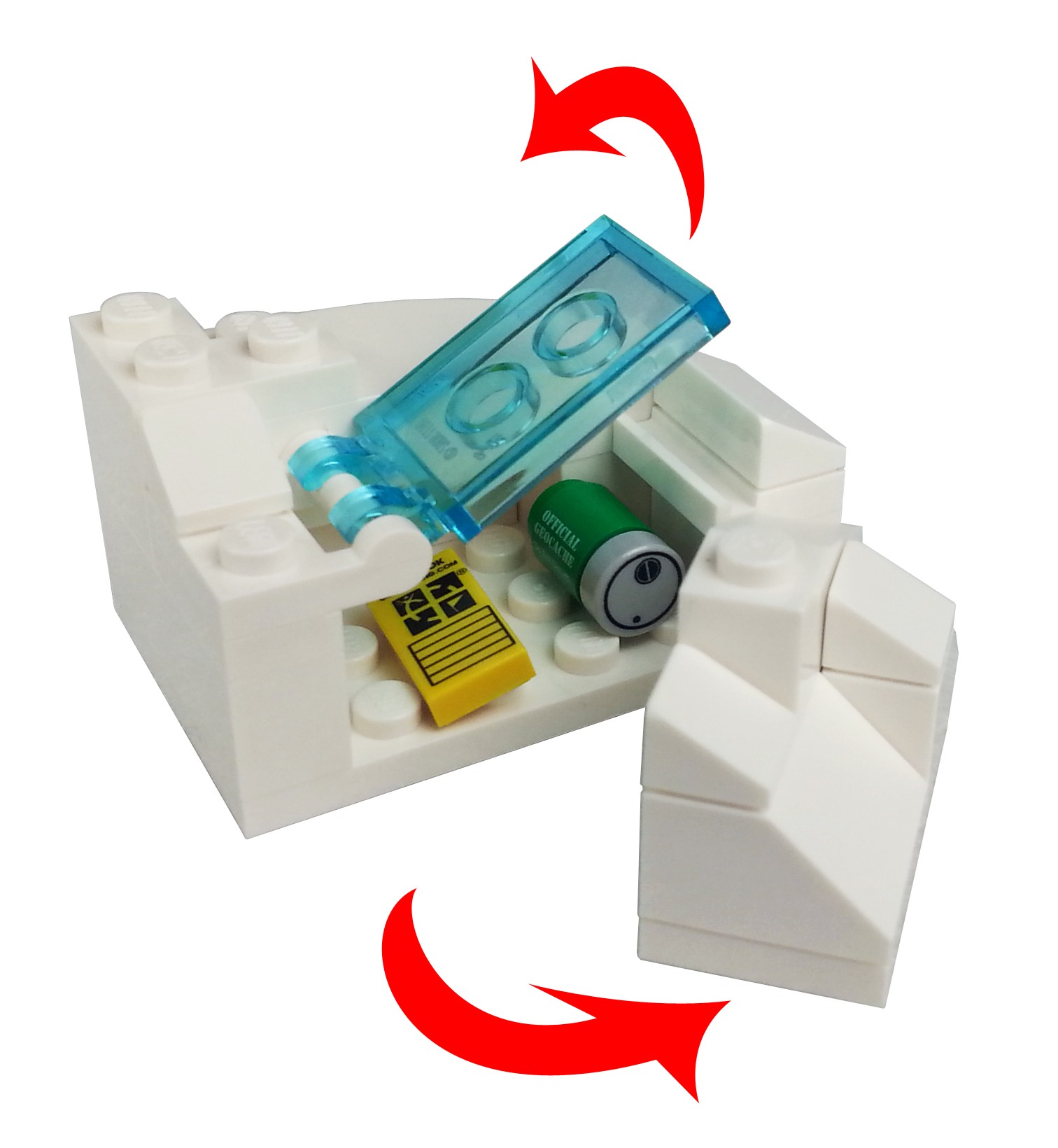 LEGO™ Vinter T5 Cache set med sporbar brikke