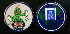 Pacific Science Center geocoin