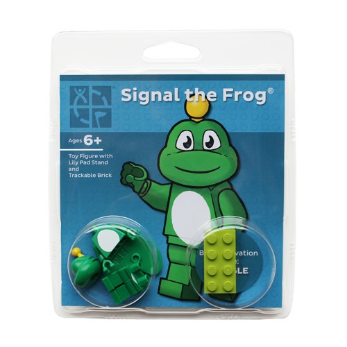 Signal the Frog® 2" figur med sporbar legokloss