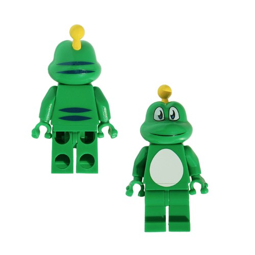 Signal the Frog® 2" figur med sporbar legokloss