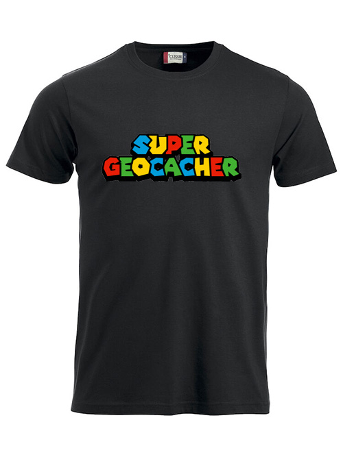 T-skjorte - Super Geocacher