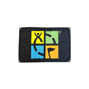 Stort Geocaching Flagg (60 x 90 cm)