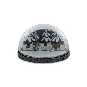 3D Snow Globe Geocoin