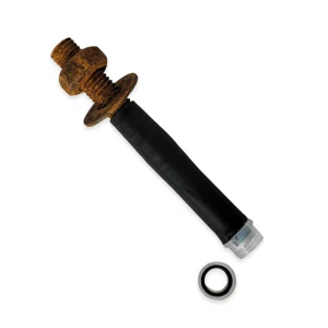 Rusten bolt beholder