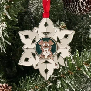 Snøfnugg-ornament Geocoin - Tracker